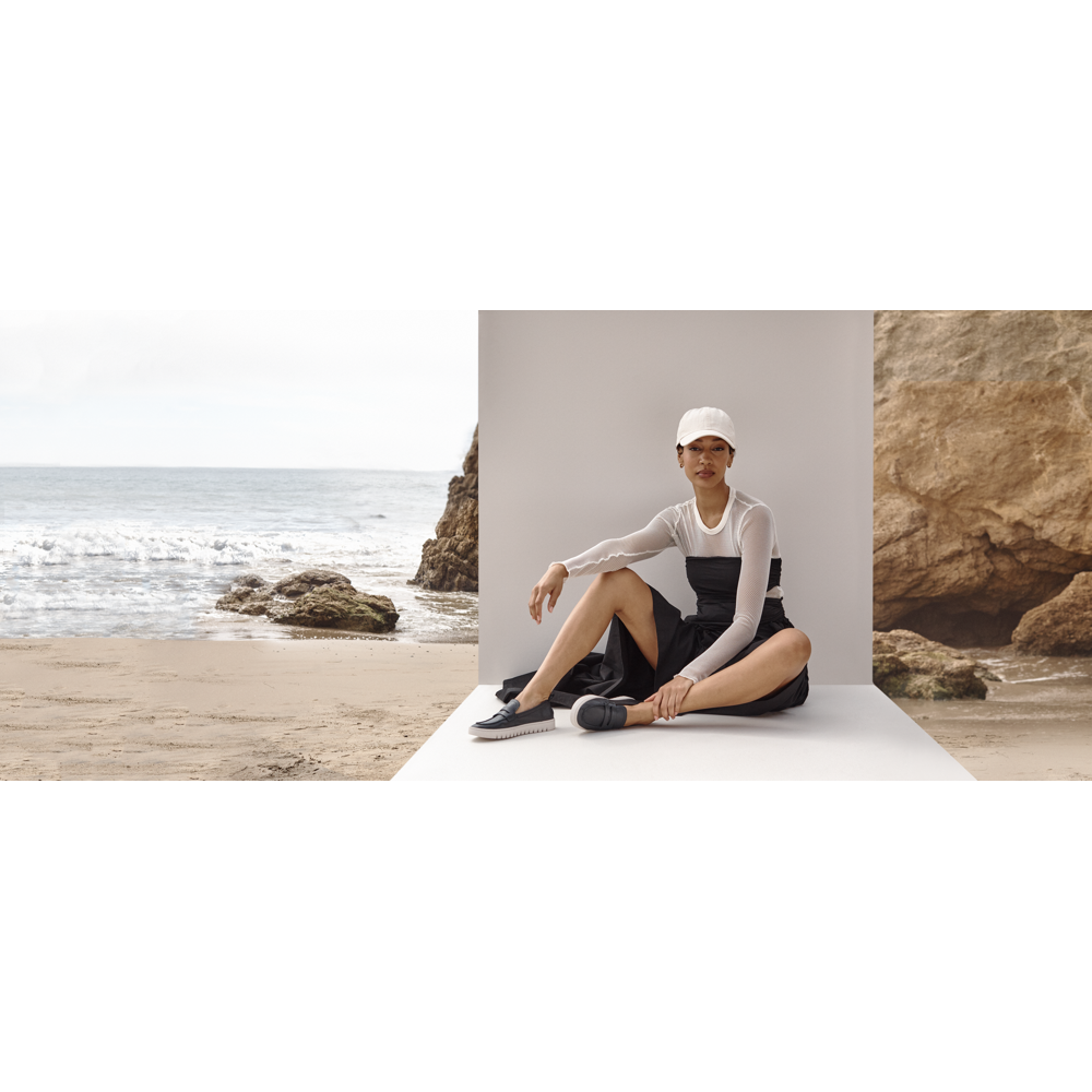 Uptown Loafer - Black Leather