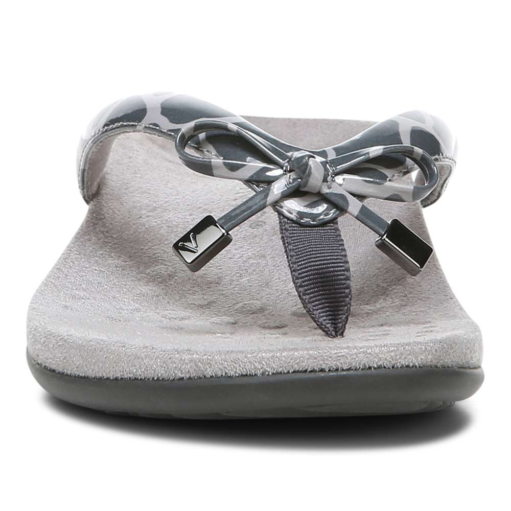 Bella Toe Post Sandal - Giraffe Dark Shadow