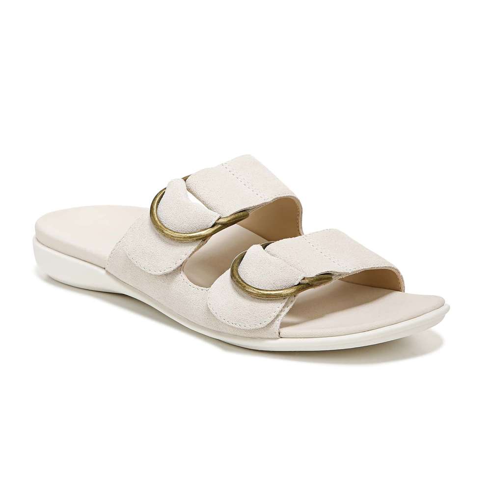 Corlee Slide Sandal - Cream