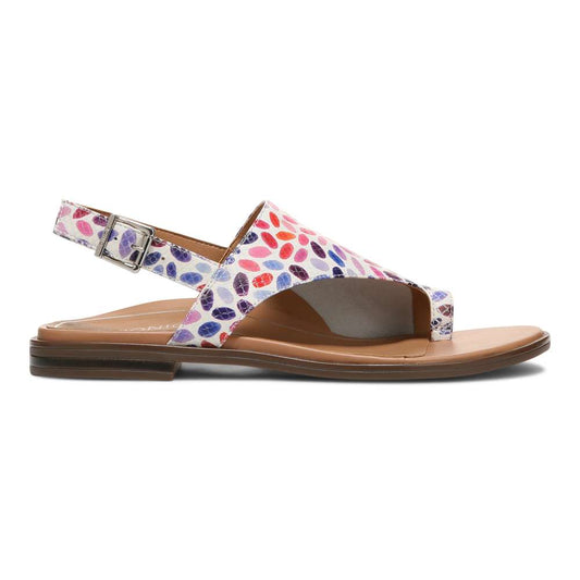 Ella Sandal - White Multi Confetti