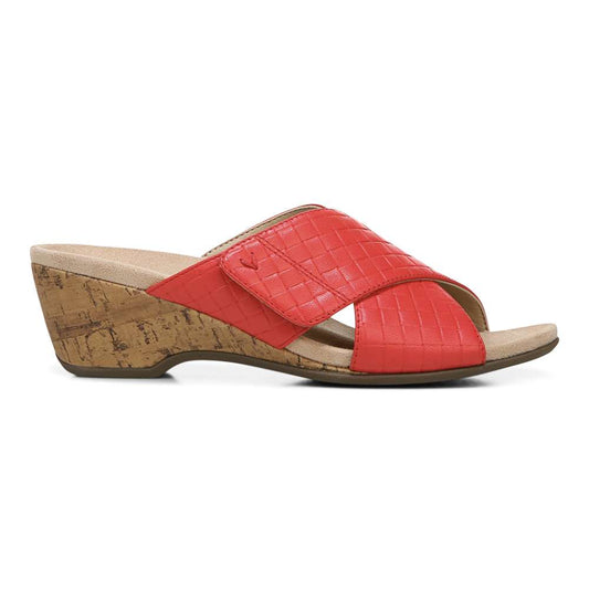Leticia Wedge Sandal - Poppy