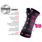 Sports Wrist Compression Sleeve (WS6) - Black