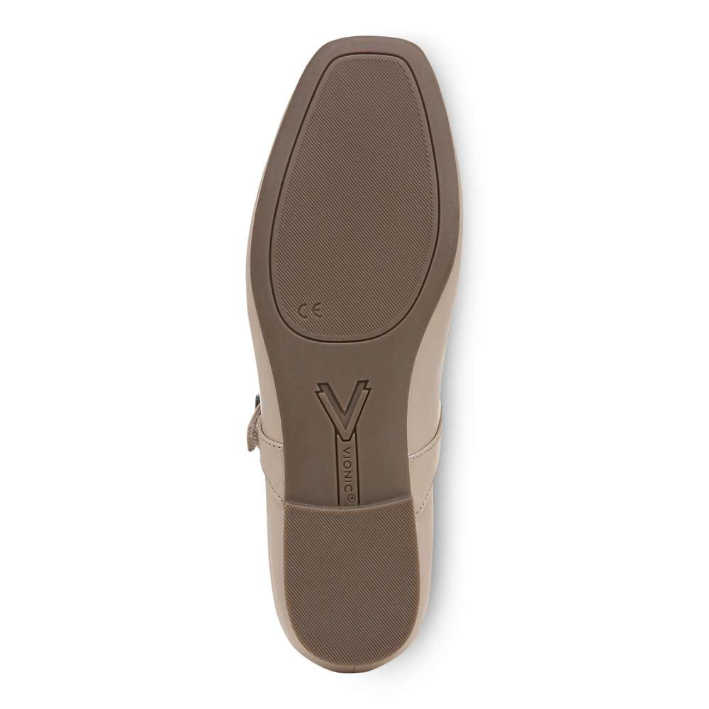 Alameda Mary-Jane Flat - Oatmeal