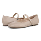 Alameda Mary-Jane Flat - Oatmeal