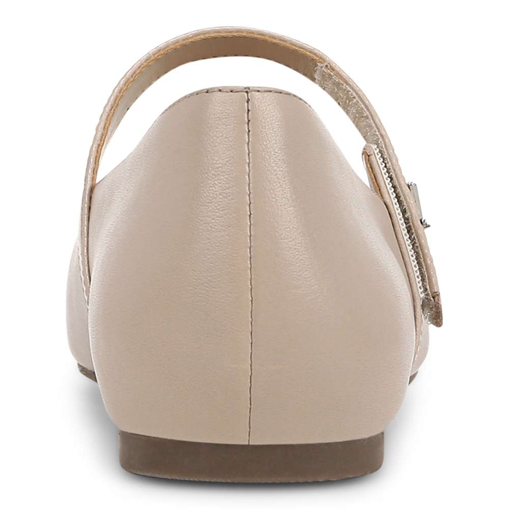 Alameda Mary-Jane Flat - Oatmeal