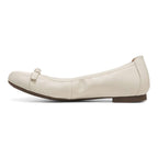 Amorie Ballet Flat - Cream Wavy