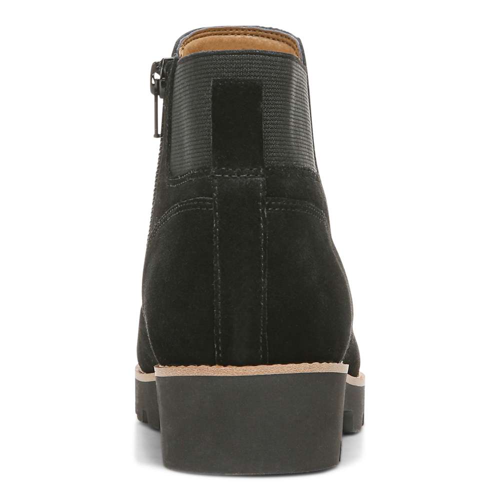 Brionie Chelsea Boot - Black Suede