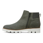 Brionie Chelsea Boot - Olive Suede