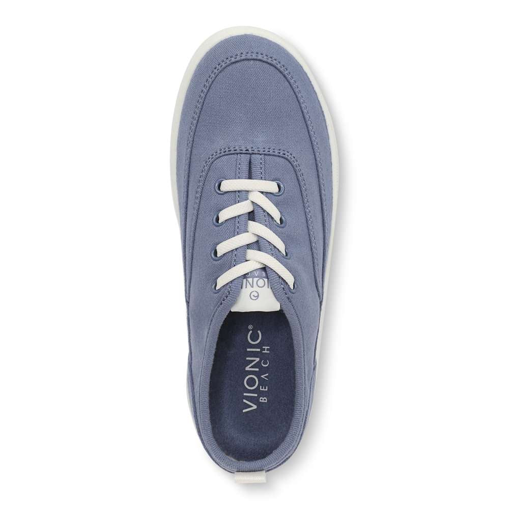 Cyan Casual Slip-On Sneaker - Pacific Blue