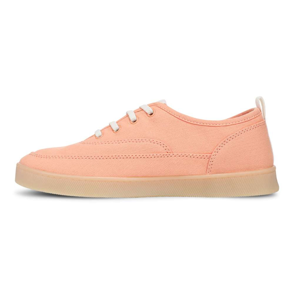 Cyan Slip-On Casual Sneaker - Shell Coral