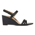 Emmy Wedge Sandal - Black