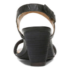 Emmy Wedge Sandal - Black