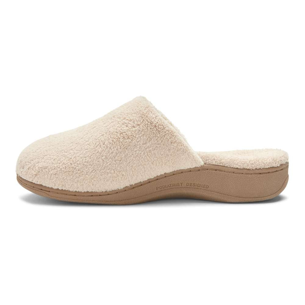 Gemma Mule Slippers - Tan