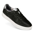 Kimmie Court Sneaker - Black Silver