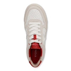Kimmie Court Sneaker - Cream Red