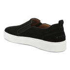 Kimmie Perf Slip-On Sneaker - Black Suede