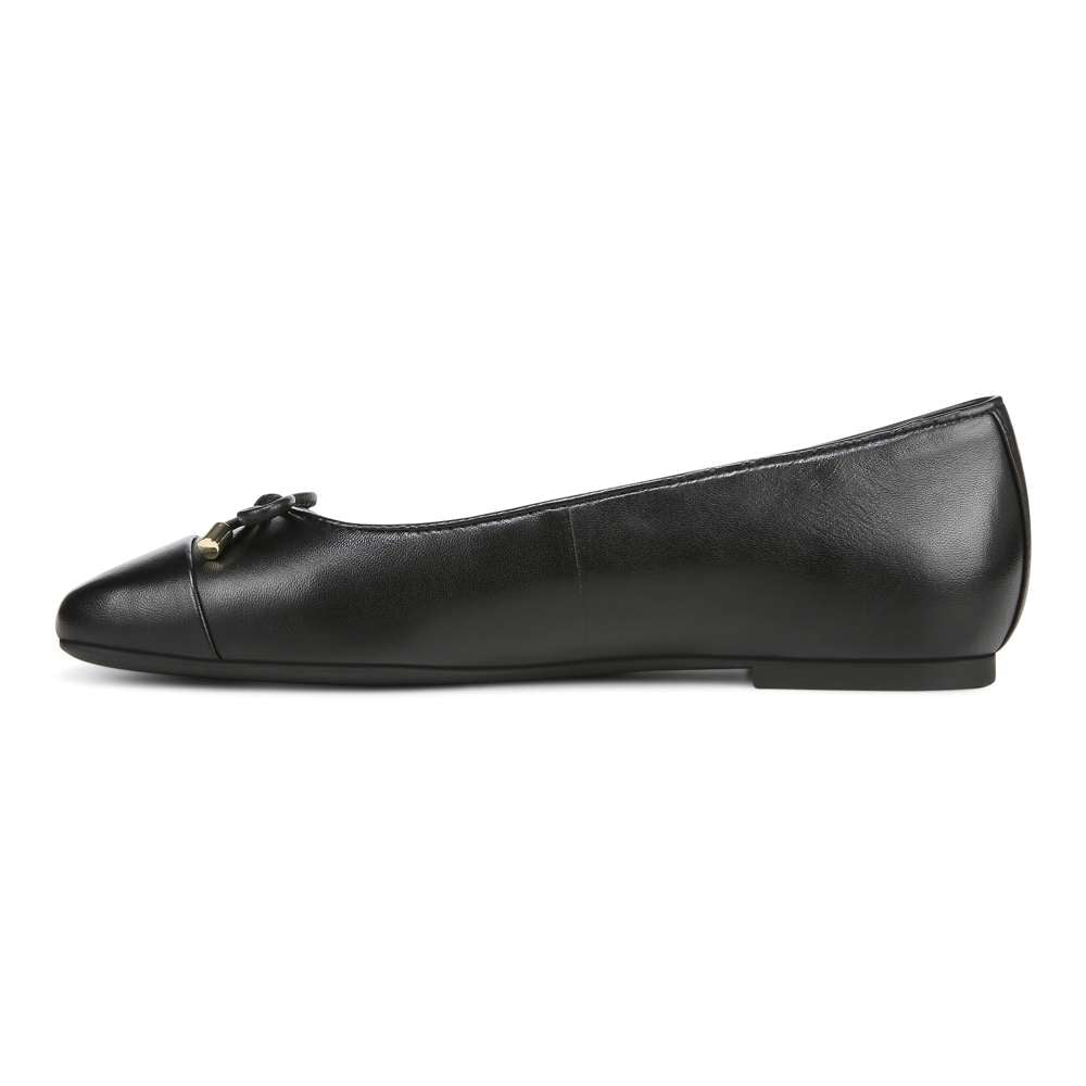 Klara Ballet Flat - Black Leather