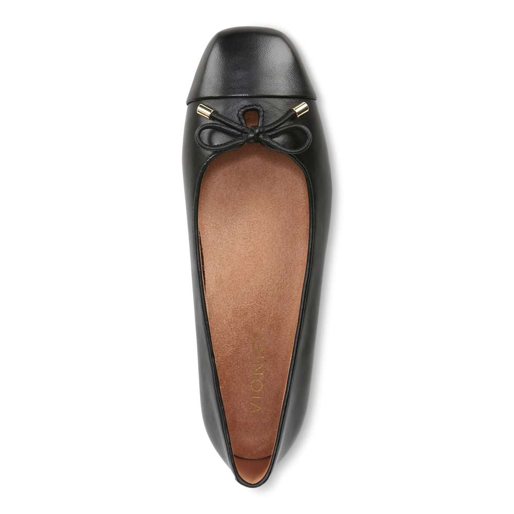 Klara Ballet Flat - Black Leather