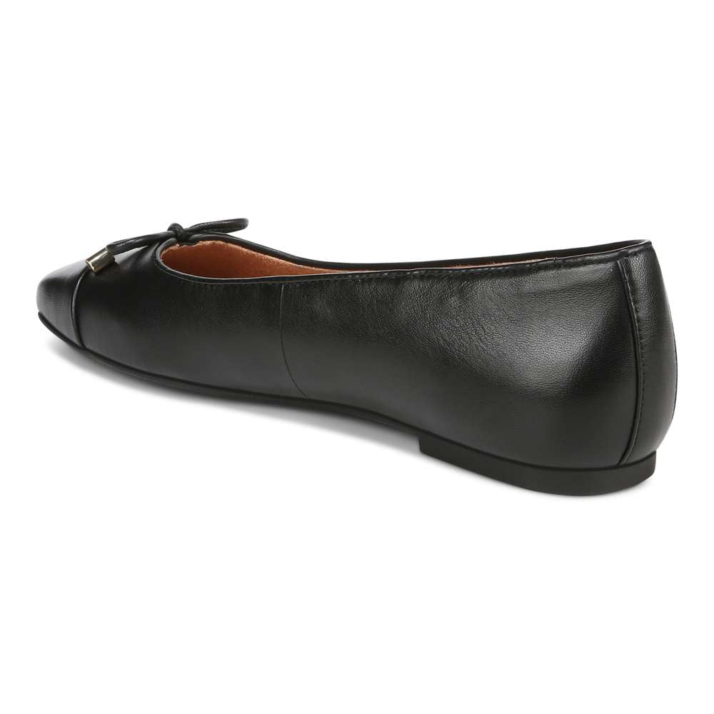 Klara Ballet Flat - Black Leather