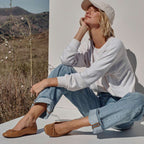 Klara Ballet Flat - Camel Leather