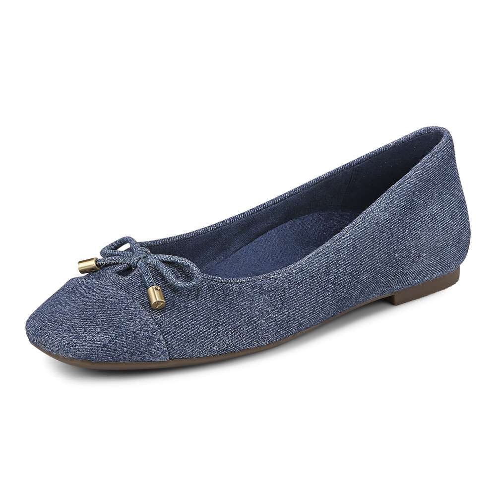 Klara Flat - Denim Blue