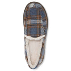 Lynez Slipper - Blue Plaid