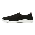 Malibu Slip-On Sneaker - Black Waffle Knit