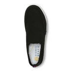 Malibu Slip-On Sneaker - Black Waffle Knit