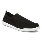 Malibu Slip-On Sneaker - Black Waffle Knit