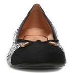 Minna Ballet Flat - Black/White