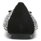 Minna Ballet Flat - Black/White