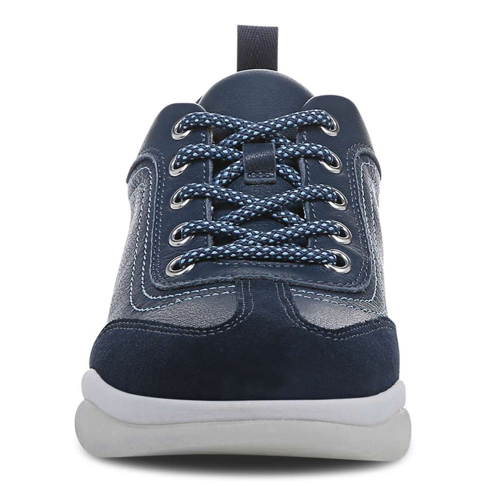 Nyla Lace-Up Casual Sneaker - Navy