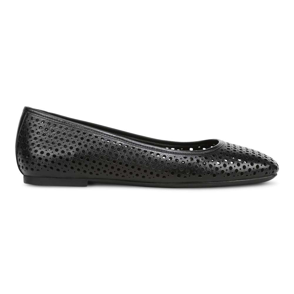 Orinda Perf Ballet Flat - Black