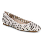 Orinda Perf Ballet Flat - Off White