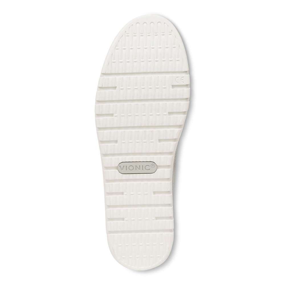 Uptown Loafer - Silver Leather