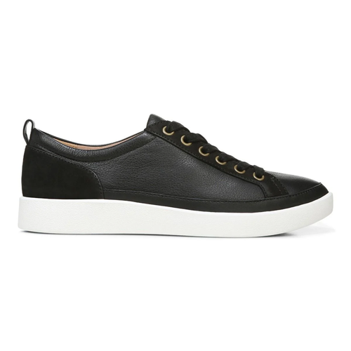 Winny Lace-Up Sneaker - Black Leather Nubuck