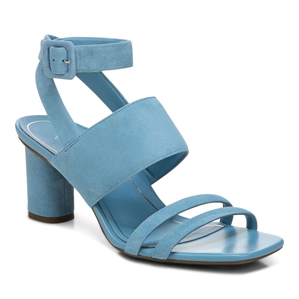 Yasmin Heeled Sandal - Sky
