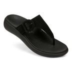 Activate Recovery Sandal - Black Suede