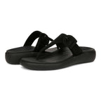 Activate Recovery Sandal - Black Suede
