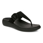 Activate Recovery Sandal - Black Suede