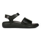 Awaken Recovery Sandal - Black Leather