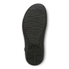 Awaken Recovery Sandal - Black Leather