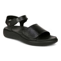 Awaken Recovery Sandal - Black Leather