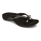 Bella Toe Post Sandal - Black Lizard