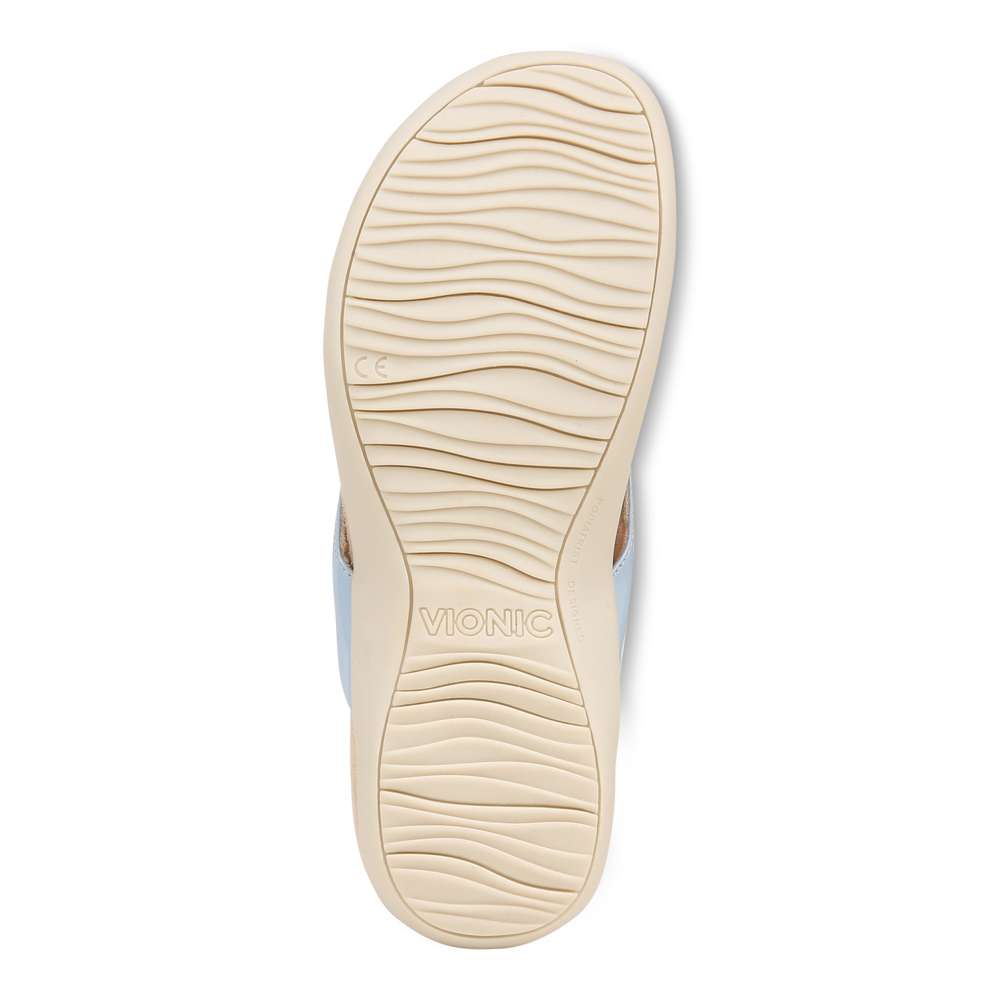 Bella Toe Post Sandal - Skyway Blue