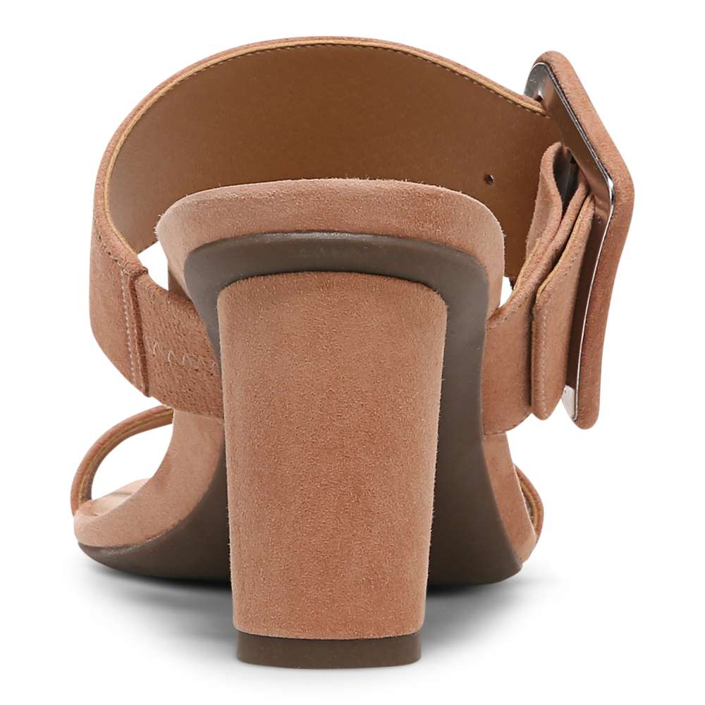 Brookell Heeled Sandal - Macaroon