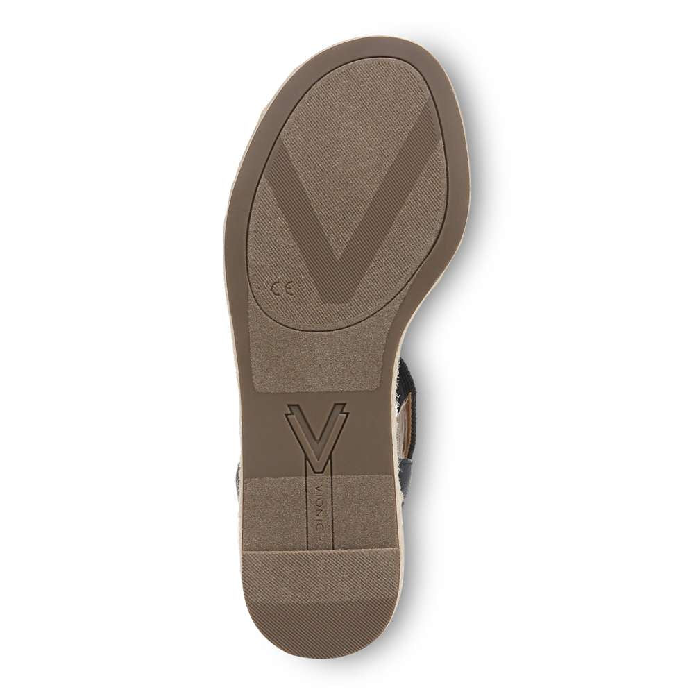 Calera Wedge - Navy Leather