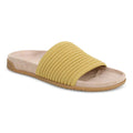 Evie Knit Slide Sandal - Dijon