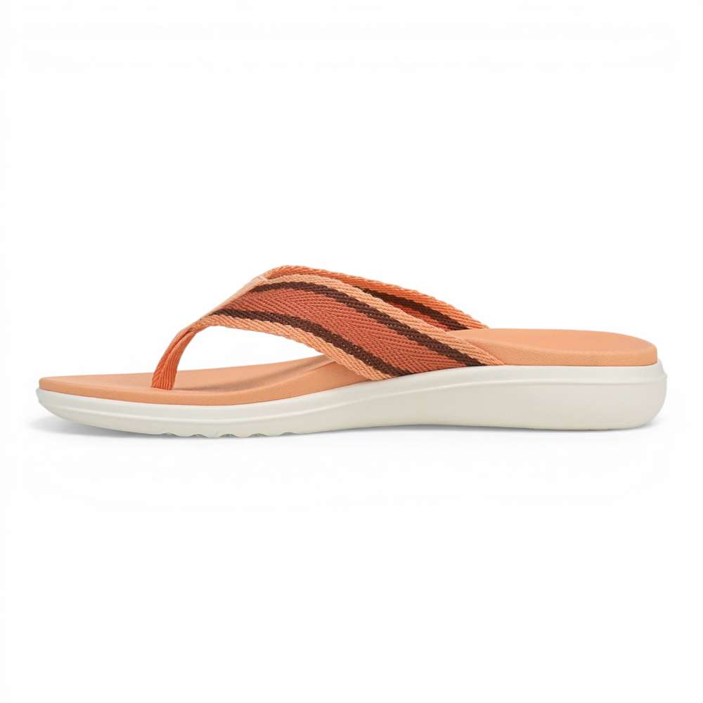 Indigo Sandal - Coral Peach