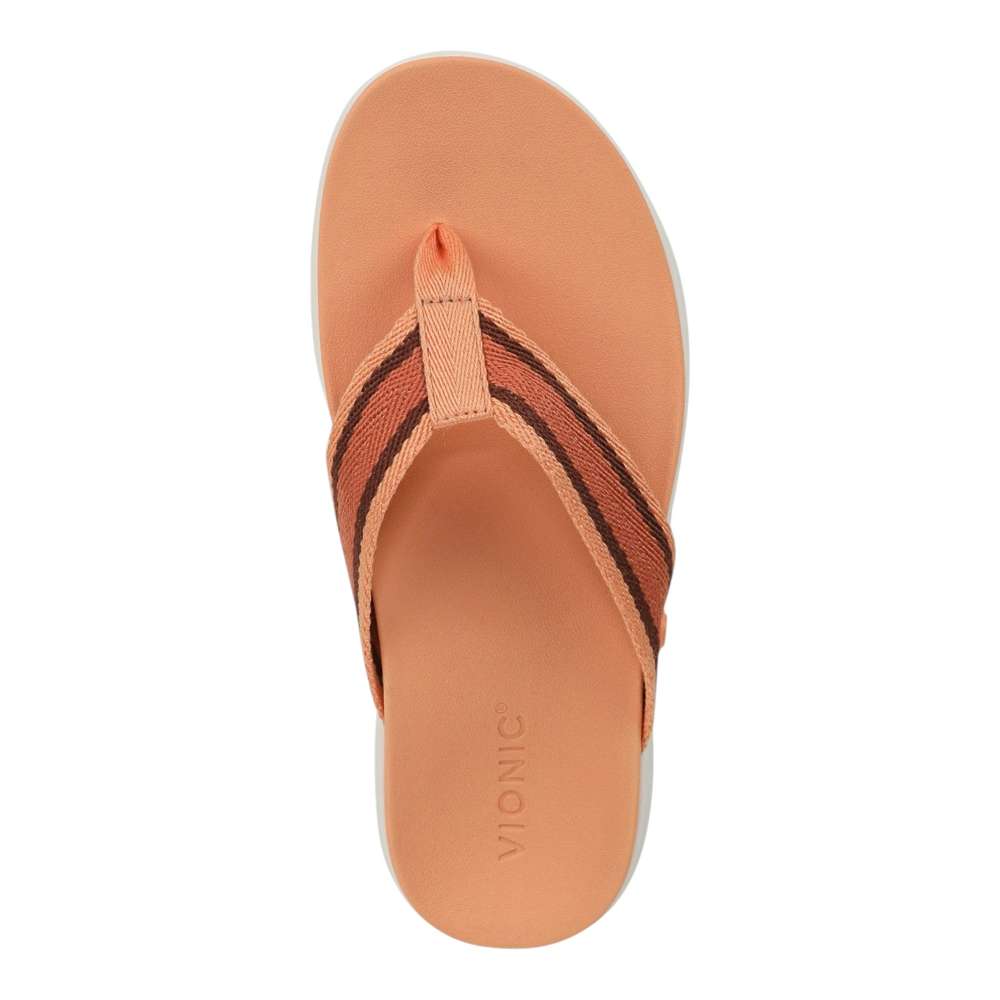 Indigo Sandal - Coral Peach